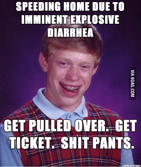 Irritable Bowel Syndrome. A Day In The Life. - 9gag