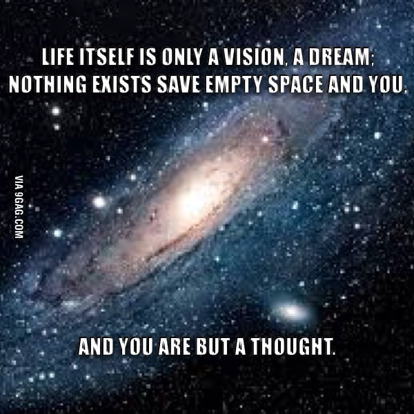This quote came from a little kids tv show 9gag