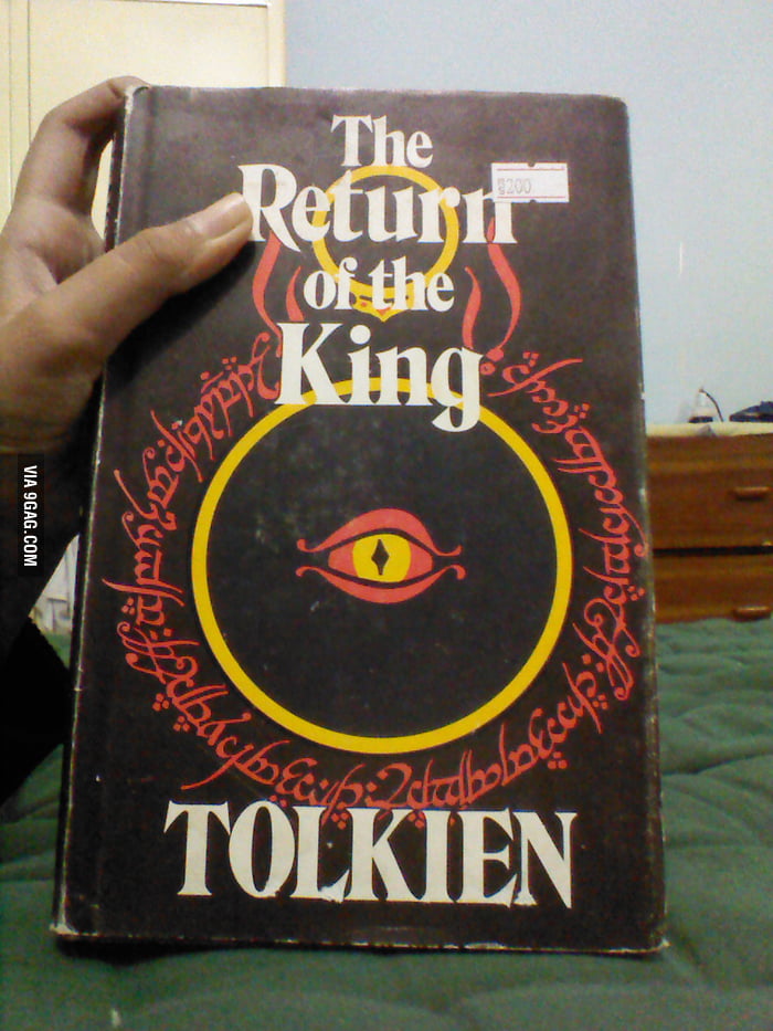 So I just got this 1974 edition of LOTR: TROTK for $2 - 9GAG