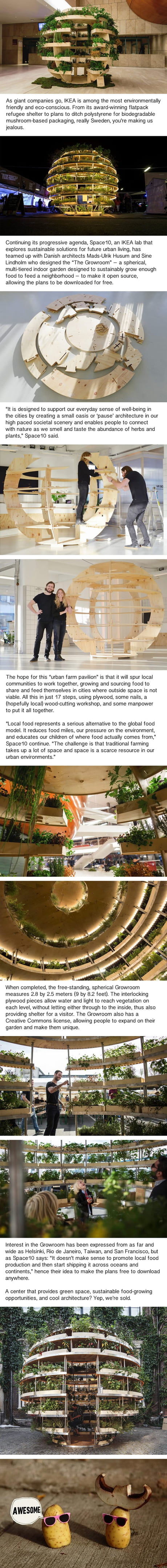 Architects Create Free Diy Sustainable Indoor Garden For Urban
