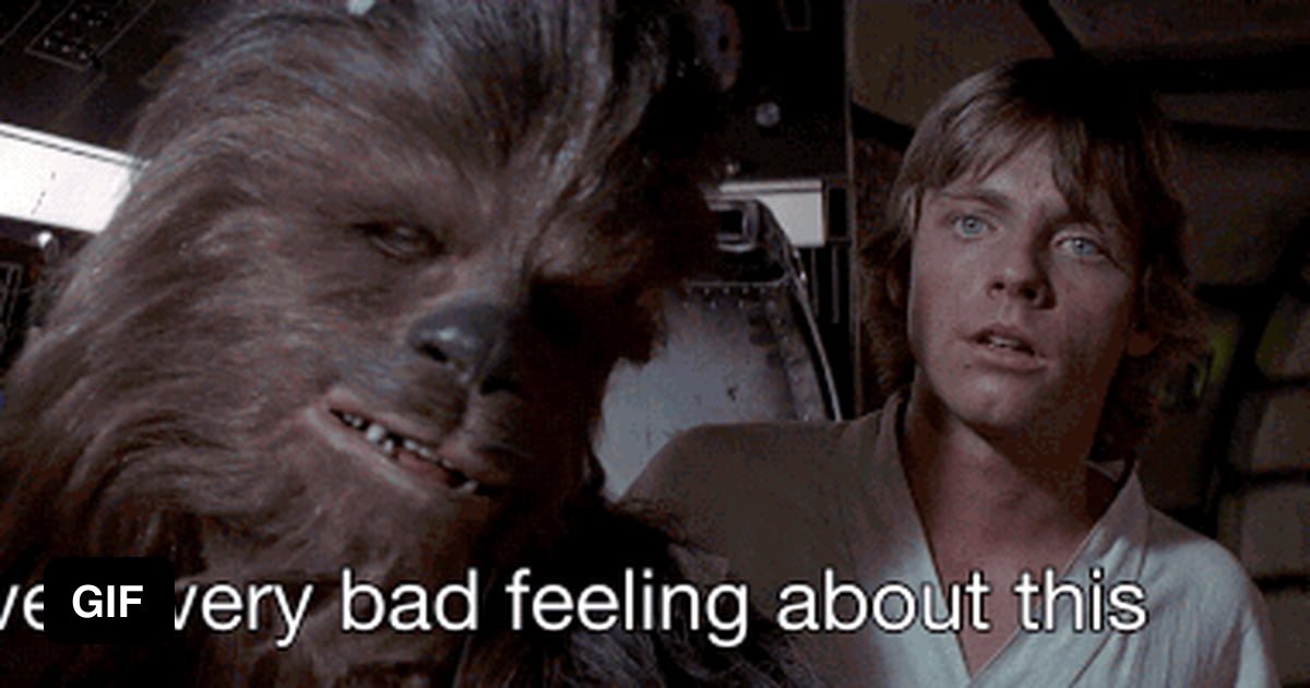 When you have a very bad feeling about it - 9GAG