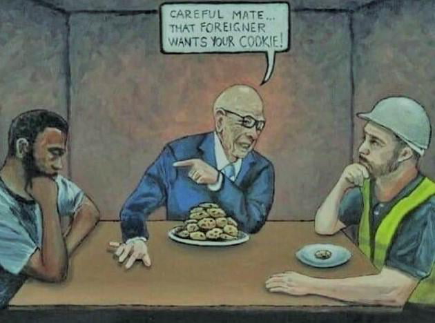 Careful mate...that foreigner wants your cookie! - 9GAG