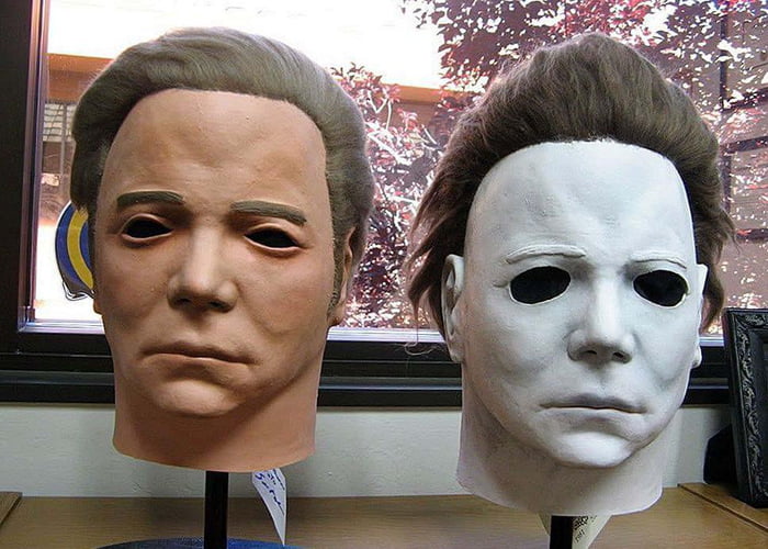 The famous Michael Myers mask from the Halloween movies was just a ...