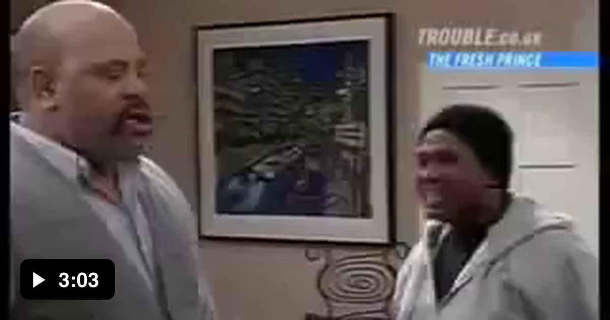 One Of Will Smith S Best Scene Fresh Prince Of Bel Air GAG