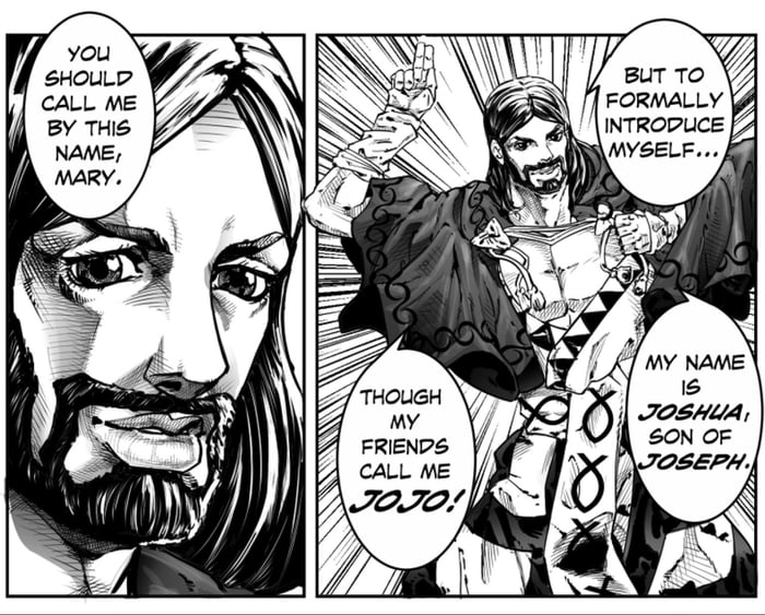 Anyone Interested In A Fan Made JOJO Jesus Manga It s Really Well Done 