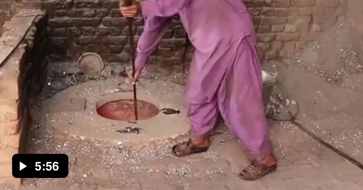 Making aluminum pots - Video