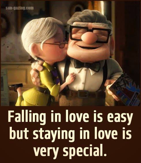 Staying in love takes all the effort and its what brings a good ...