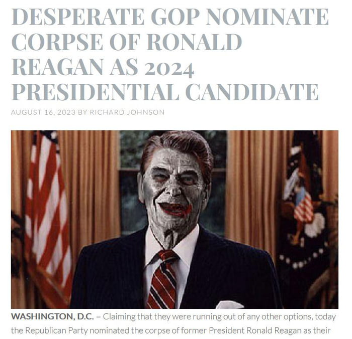 Reagan 2024 9GAG