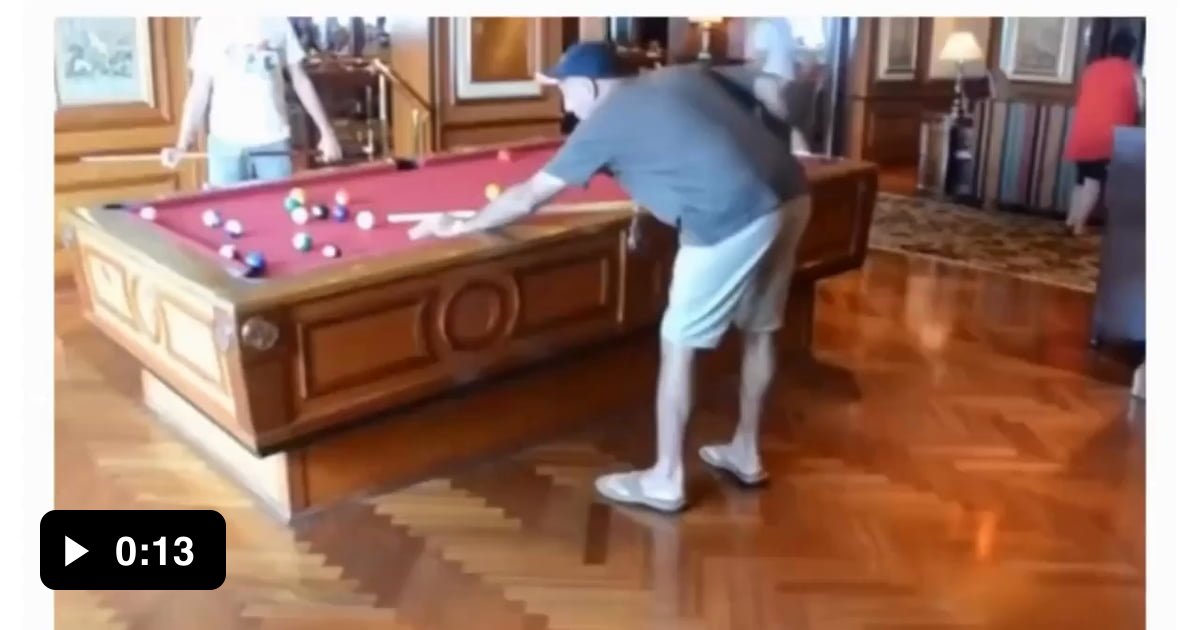 Pool table on cruise ship that is gyro stabilized 9GAG