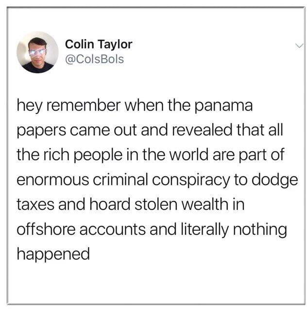 Remember the Panama Papers 9GAG