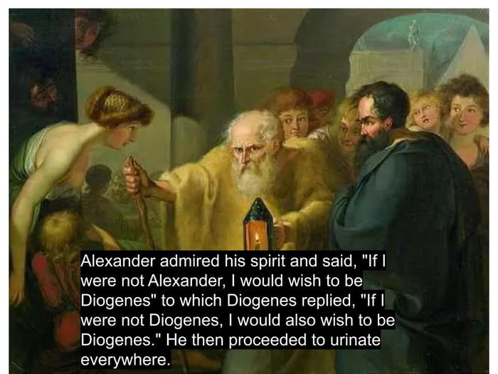 Diogenes is the original madlad - 9GAG