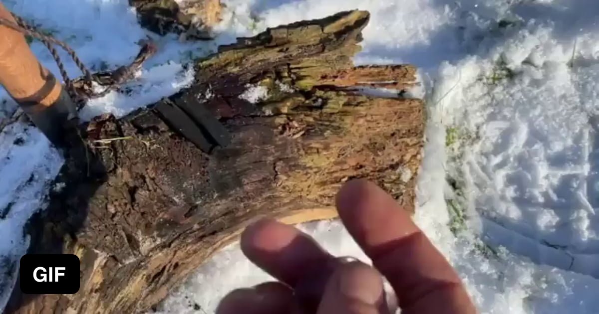 Make fire from ice 9GAG