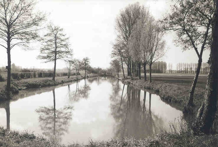 Water filled trench near the Siegfried Line 9GAG