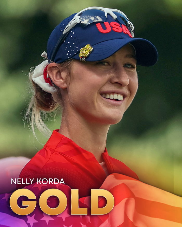 USA's Nelly Korda wins gold in the women's Golf at Tokyo 2020! USA won