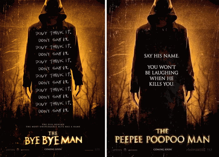 The Pee Pee Poo Poo Man Movie So I just found out that the poster of "The Peepee Poopoo Man" is just