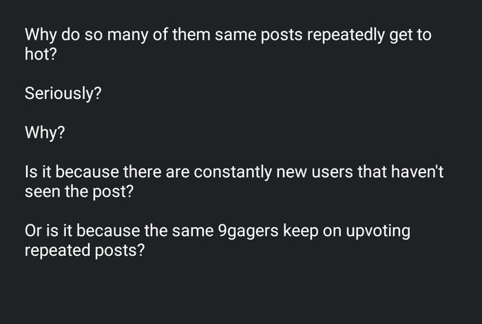 Why 9gag