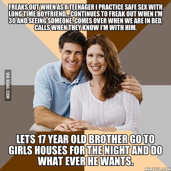 My hyper religious parents... 9GAG