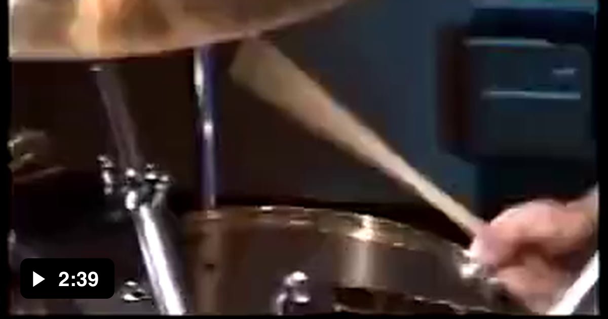 Danny Carey drum solo's Lateralus 9GAG