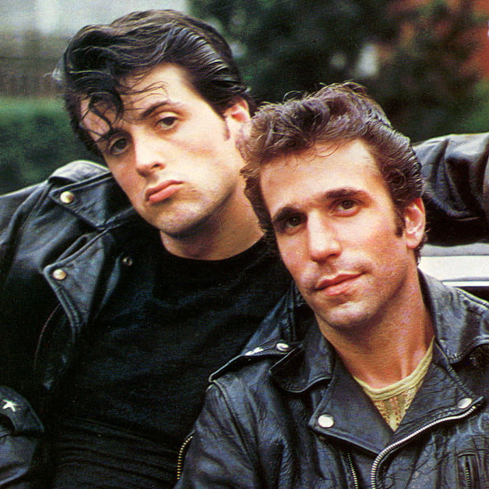 Sylvester Stallone And Henry Winkler The Lords Of Flatbush 1974 9gag