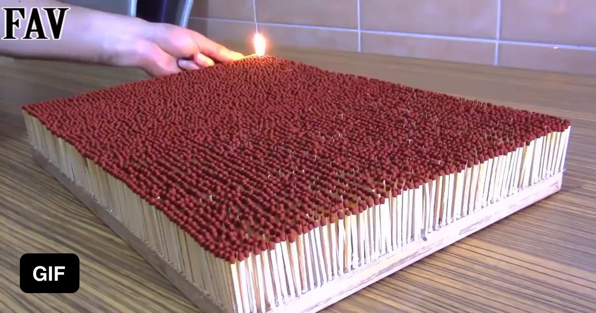 To the Guy with matches post, an example of what will happen if you