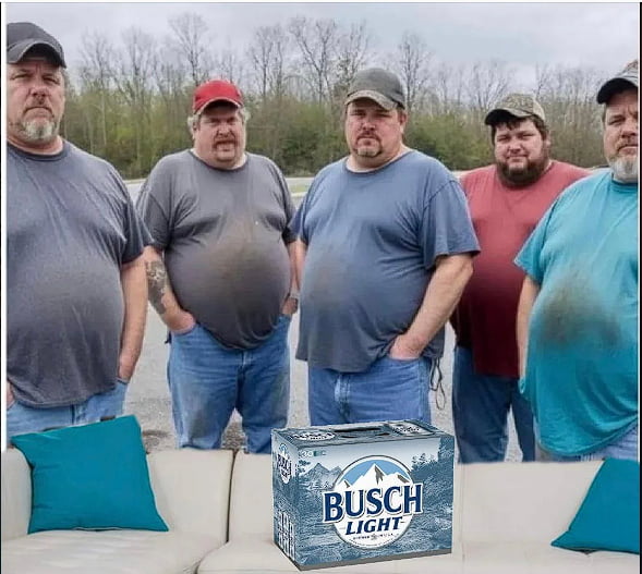 It's like nightmare for the case of Busch Light - 9GAG