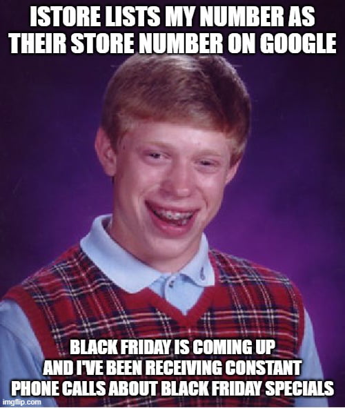 I ve Been Trying To Phone Them To Correct It But It Keeps Redirecting 