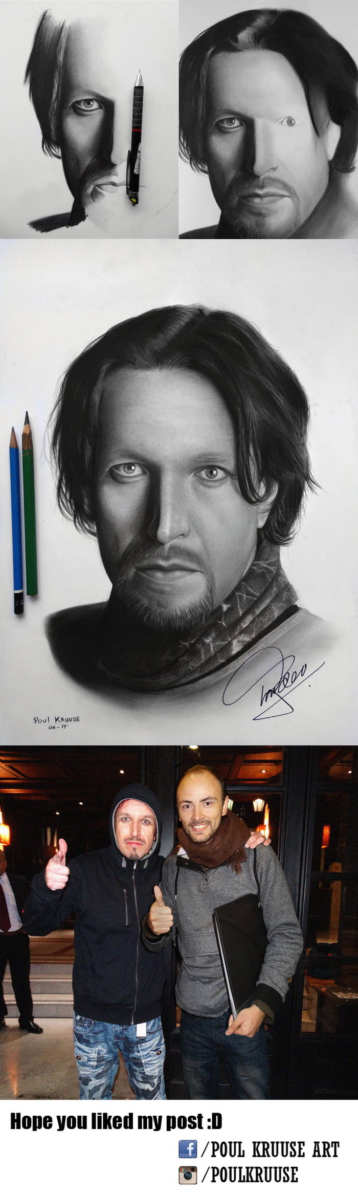my-tony-kakko-sonata-arctica-autographed-pencil-drawing-9gag