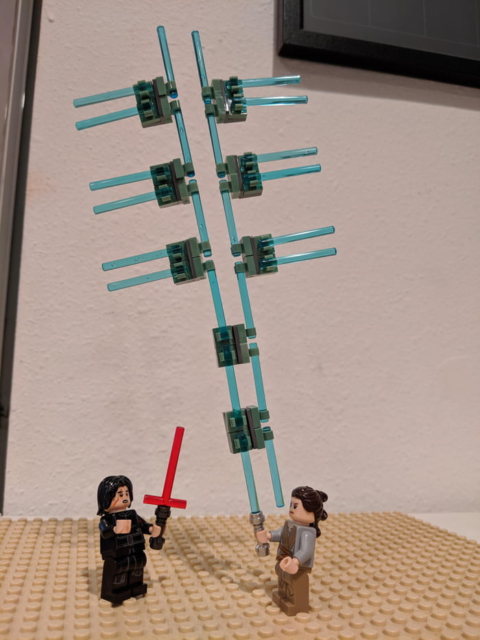 rey's new lightsaber