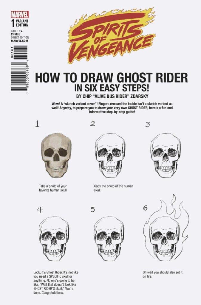 How to Draw Ghost Rider  YouTube