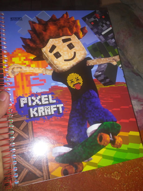 They Just Made A Minecraft Notebook Mixed With A Roblox Poorly - mixed roblox roblox