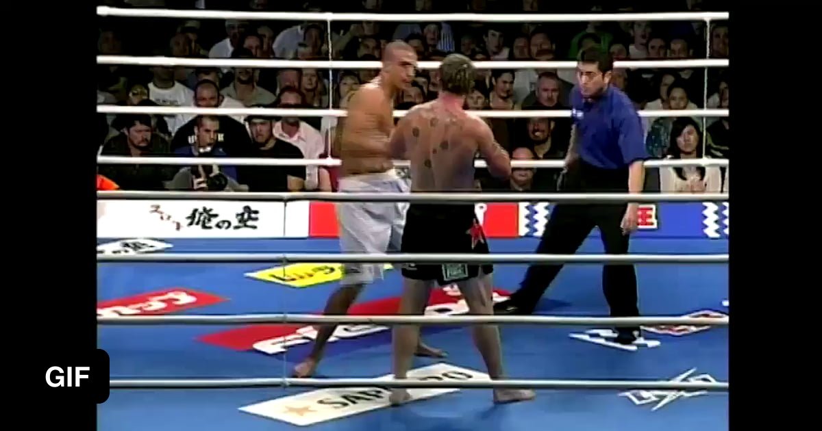 Peter Graham knocks out Badr Hari with a rolling thunder and breaks his