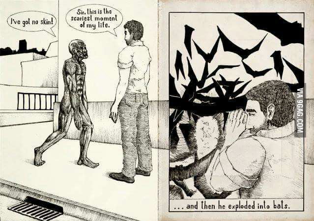 Sir, this is the scariest moment of my life. - 9GAG