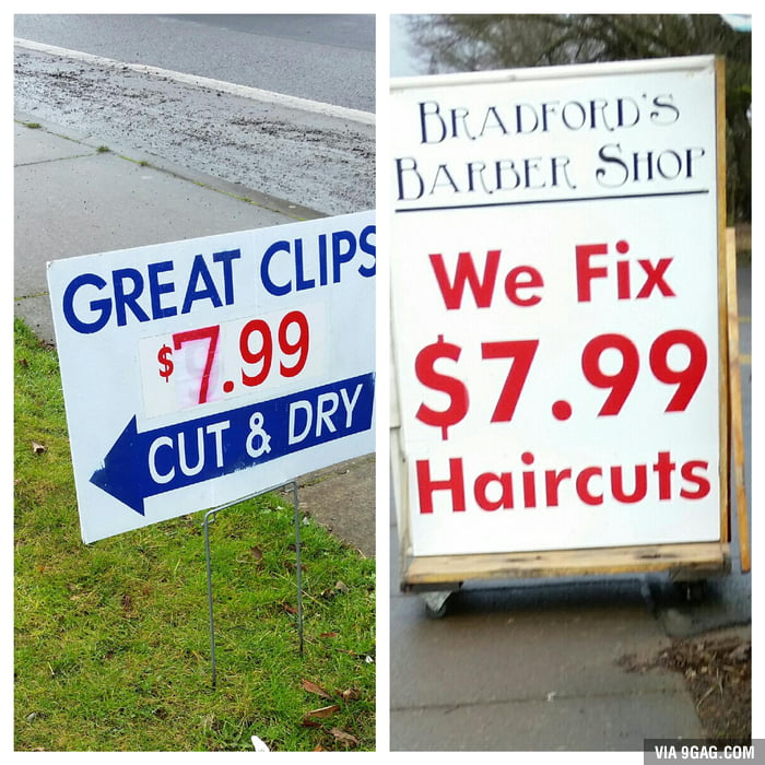 Shots Fired By The Local Barber Shop 9gag