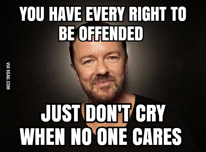 Ricky Gervais 9gag 6787