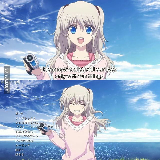 Is there might be season 2 of it? Anime : Charlotte - 9GAG