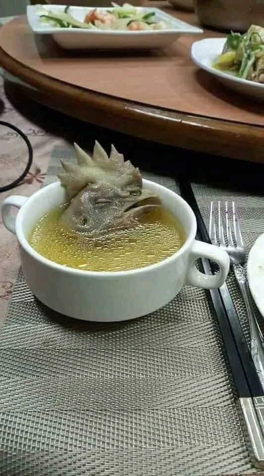 When you asked for chicken soup and they gave you the chicken soup 9GAG
