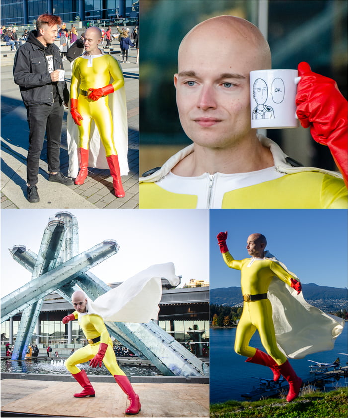 His Name Is Alex And He Was One Punch Man At Fanexpo Vancouver 18 9gag