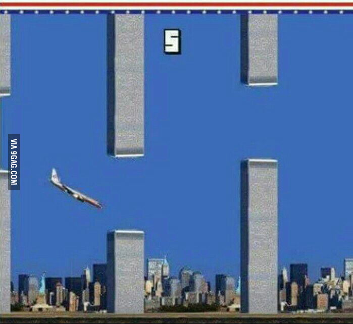Flappy Plane "9/11IGN" 9GAG