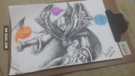 Rate My Invoker Dota 2 Drawing 1 10 9gag