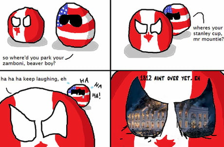 When Usa Pissed Off Canada And We Burned Down The White House 9gag