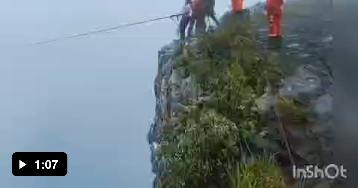 Would you try this canyon rope swing in Urubici - Brazil? - 9GAG