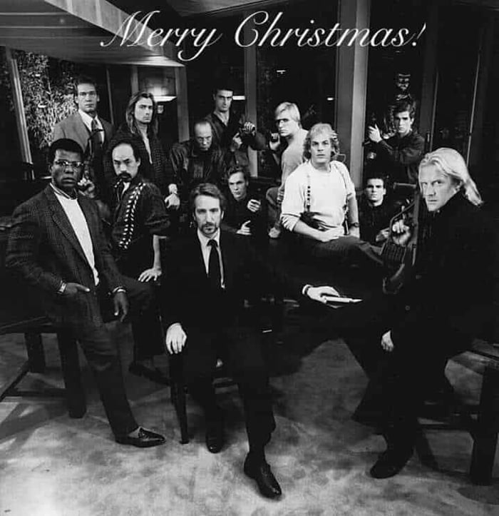 Holidays is fast approaching... Hans Gruber's Christmas card. 9GAG
