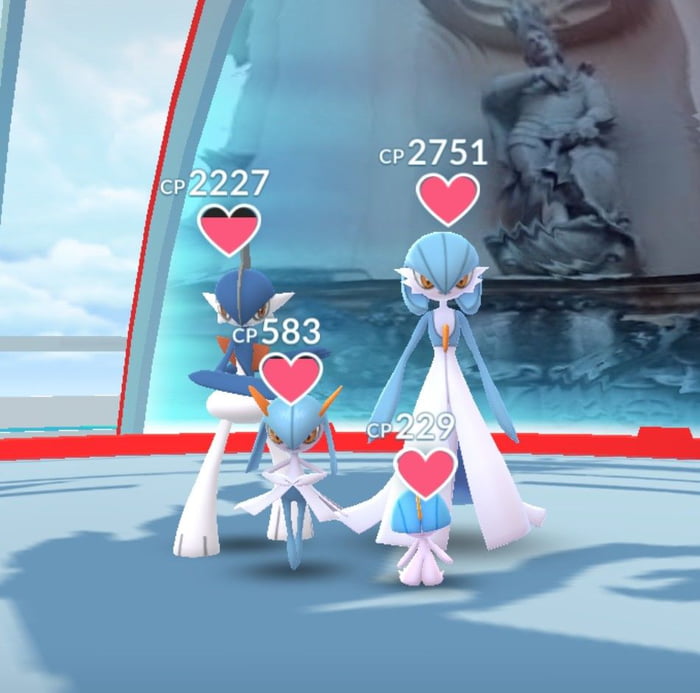 Shiny Gardevoir family! [recolor] — Weasyl