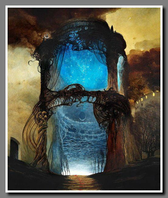 Just a Beksinski painting. - 9GAG