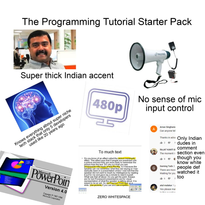 Programming Tutorial Starter Pack 9gag