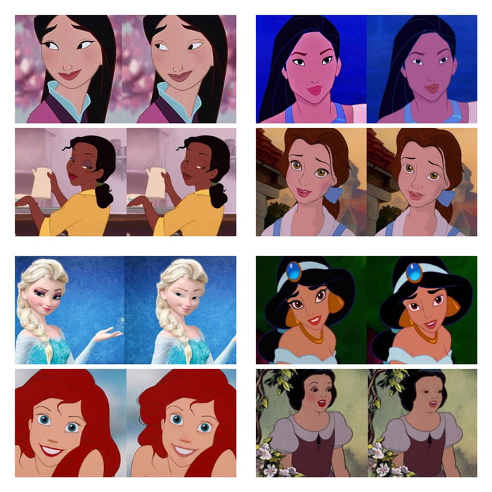 Disney princess without make up, Pocahontas make me horny, Snow White ...