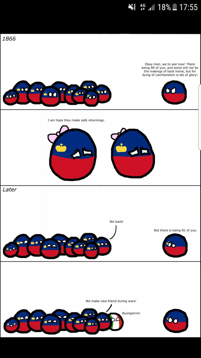 When Liechtenstein goes to a war - 9GAG