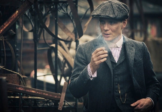 The smoke so much, that my tv even starts smoking [peaky blinders] - 9GAG