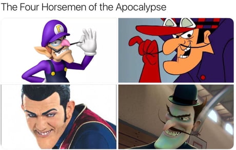 Mustache Photos: Evil Cartoon Characters With Mustaches