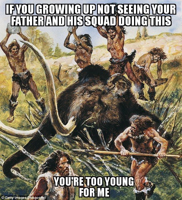 Stone Age baby where you at?? - 9GAG